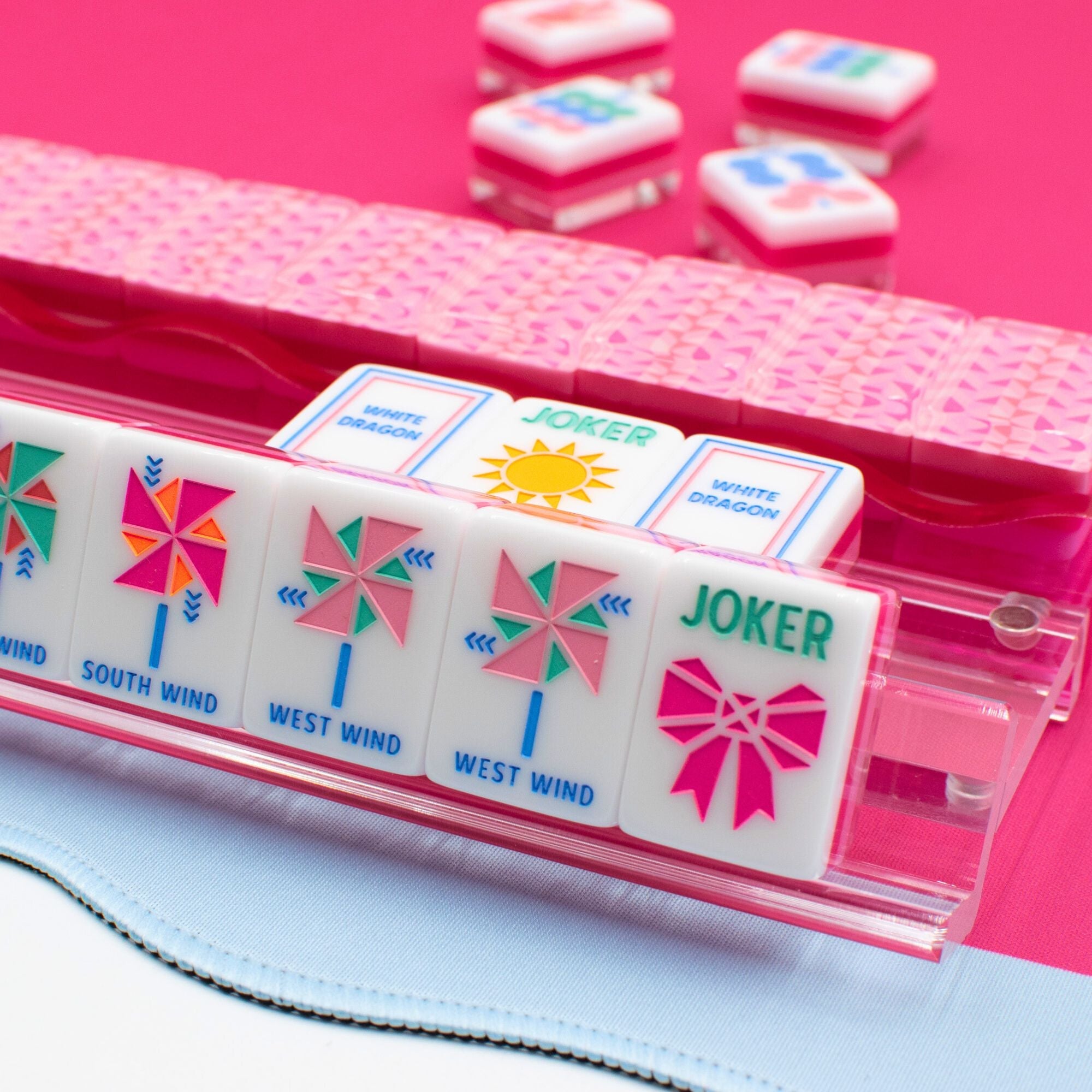 My Fair Mahjong Giftware Mahjong Racks  |  Premium Acrylic  |  Patent Pending