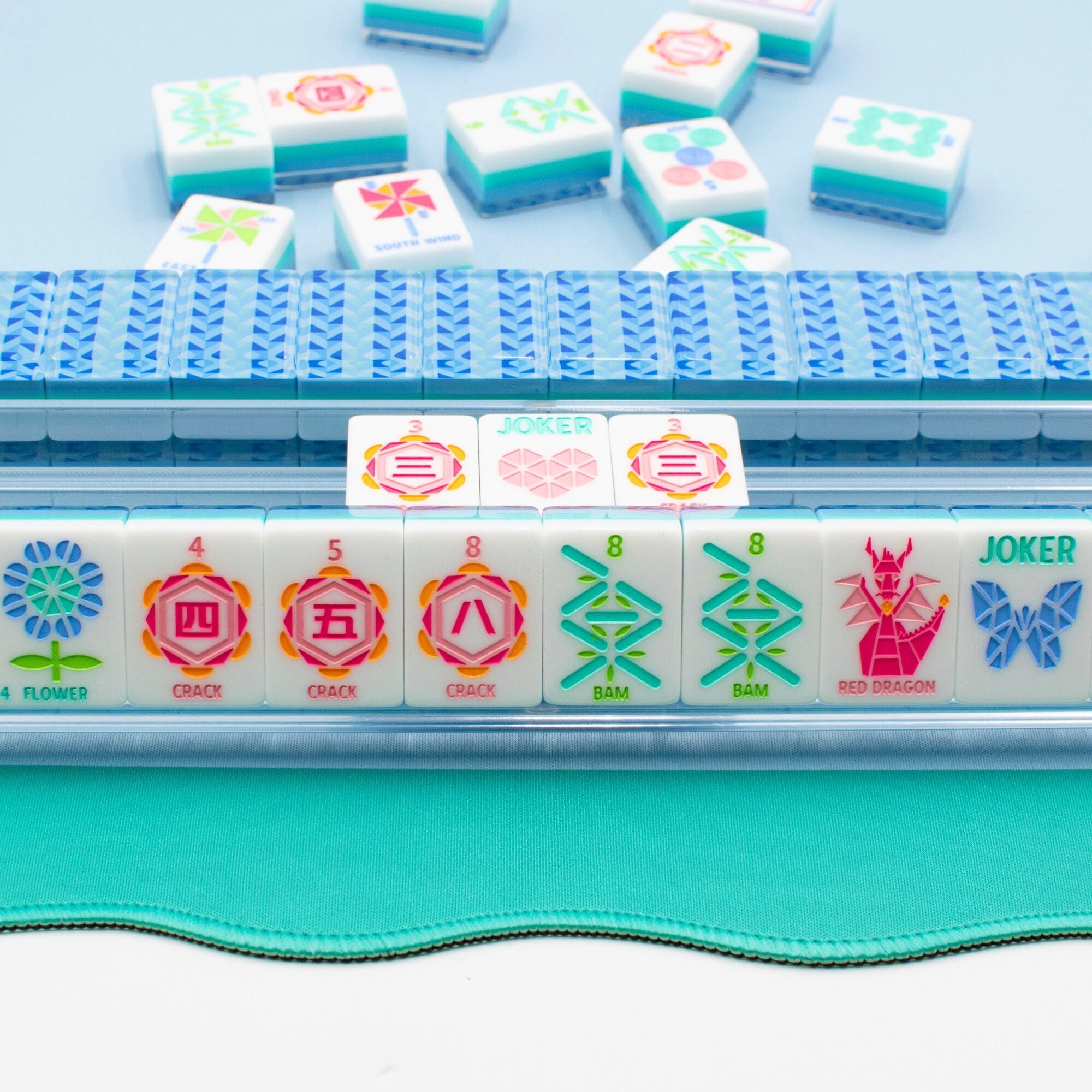 My Fair Mahjong Giftware Mahjong Racks  |  Premium Acrylic  |  Patent Pending