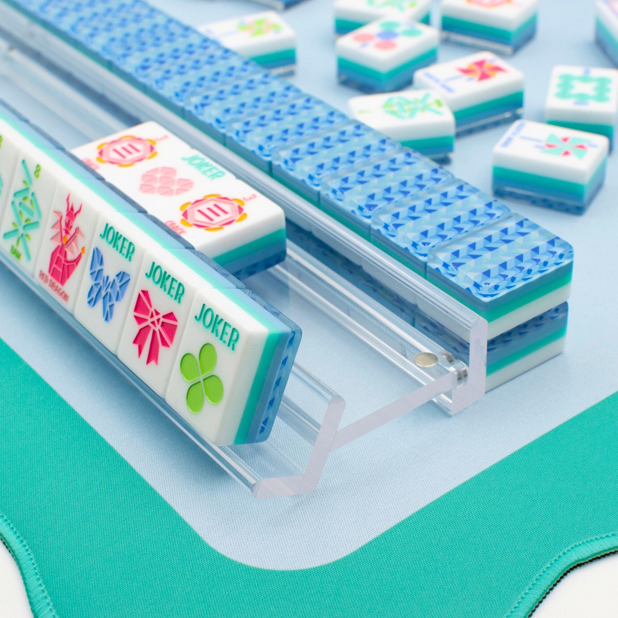 My Fair Mahjong Giftware Mahjong Racks  |  Premium Acrylic  |  Patent Pending