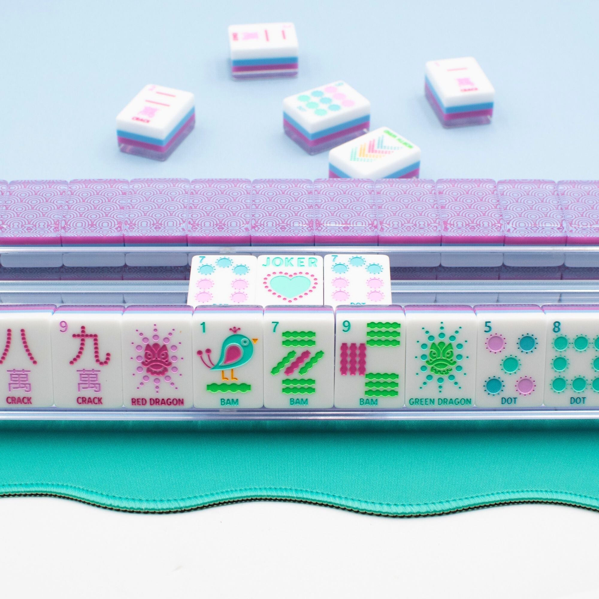 My Fair Mahjong Giftware Mahjong Racks  |  Premium Acrylic  |  Patent Pending