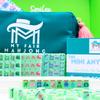 My Fair Mahjong Giftware MINI TRAVEL MAHJONG Mini Anywhere Series Green