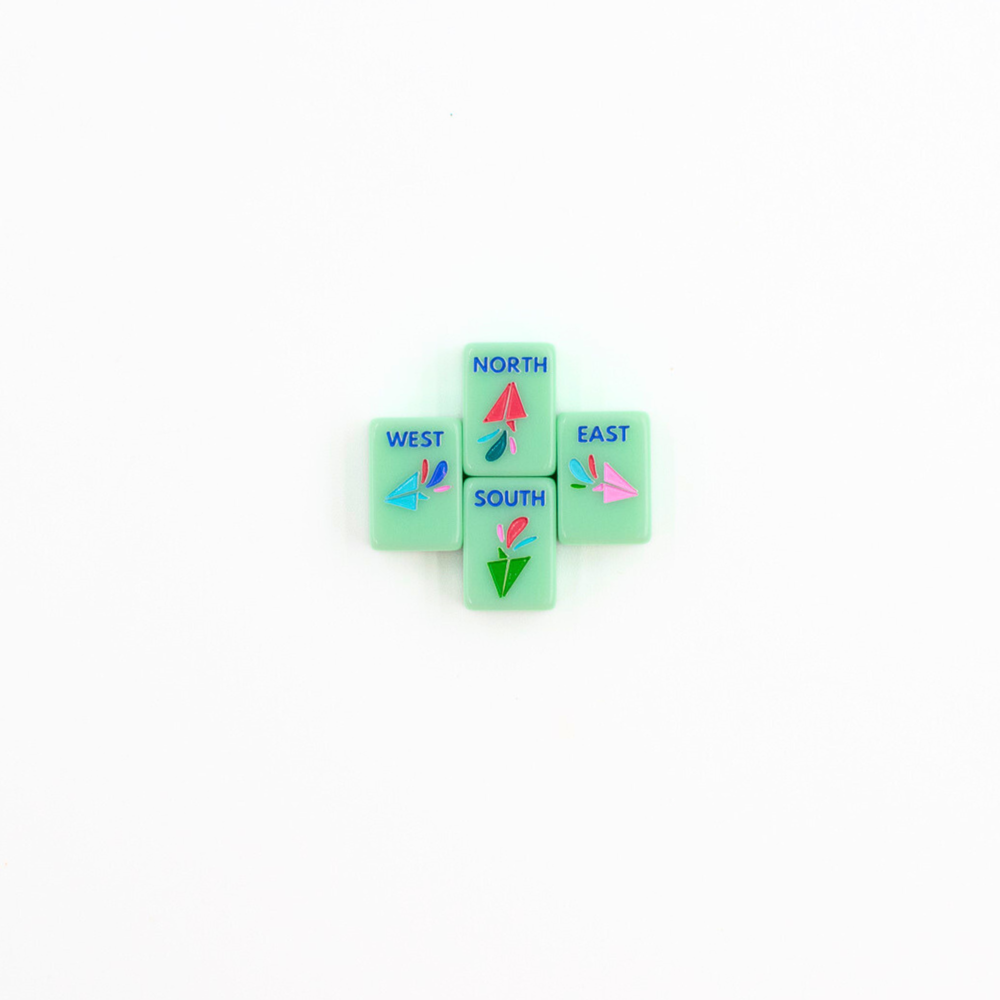 My Fair Mahjong Giftware MINI TRAVEL MAHJONG Mini Anywhere Series Green