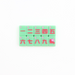 My Fair Mahjong Giftware MINI TRAVEL MAHJONG Mini Anywhere Series Green