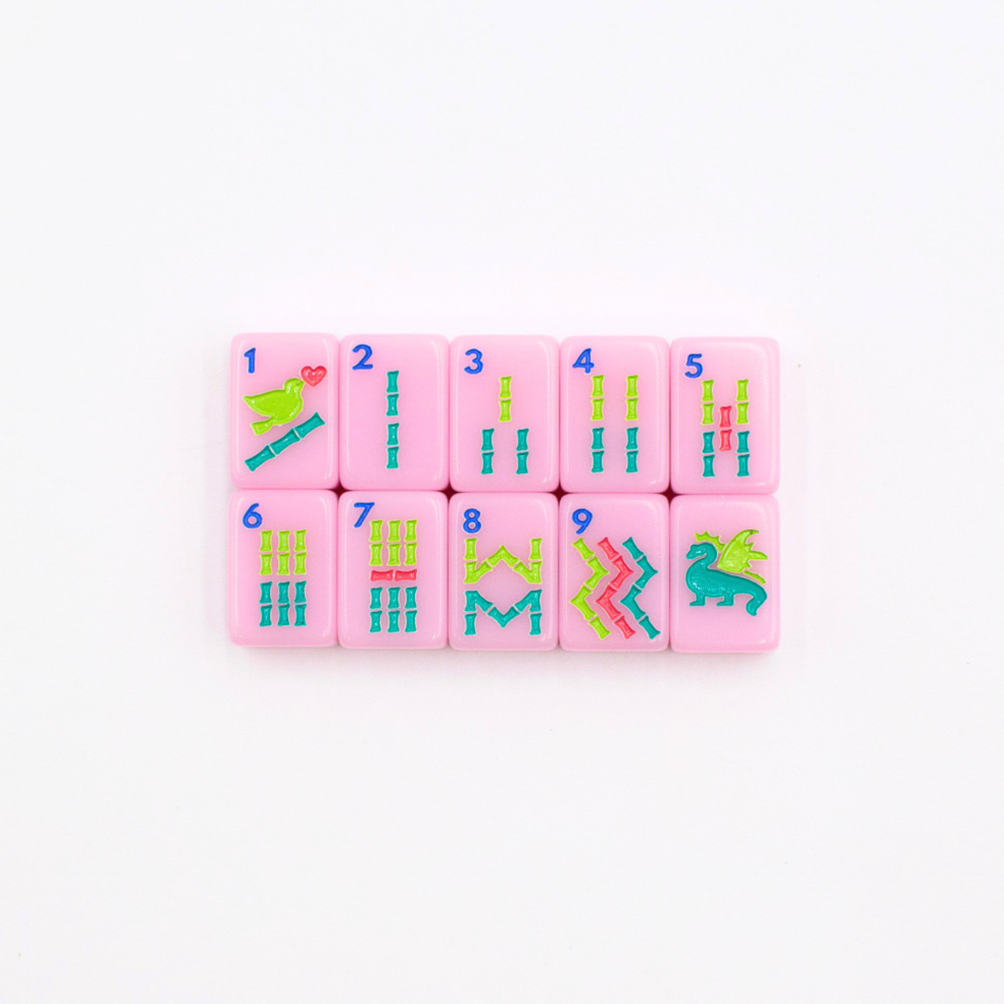 My Fair Mahjong Giftware MINI TRAVEL MAHJONG Mini Anywhere Series Pink