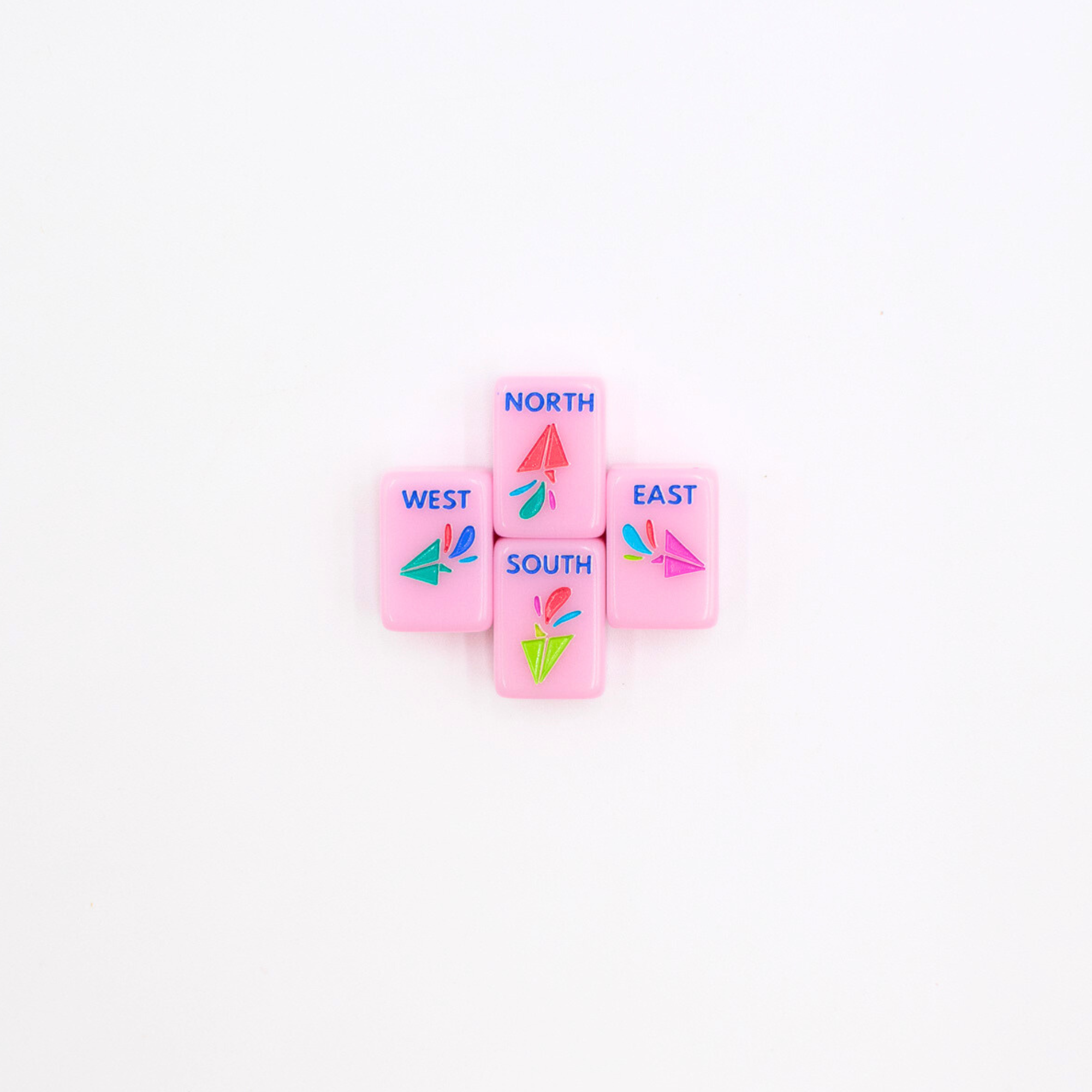 My Fair Mahjong Giftware MINI TRAVEL MAHJONG Mini Anywhere Series Pink