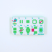 My Fair Mahjong Giftware (PRE-ORDER) Crystal Confetti Purple | Mahjong with a Sprinkle of Color and Joy | Clear Top with Colorful Pattern and Layers