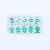 My Fair Mahjong Giftware (PRE-ORDER) Crystal Prism Blue | Mahjong with Bold Angles and Vibrant Vibes | Clear Top with Colorful Pattern and Layers