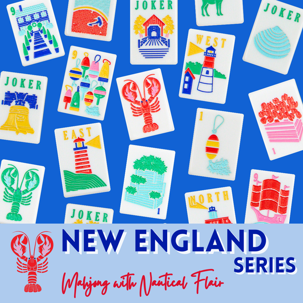 My Fair Mahjong Giftware (PRE-ORDER) THE NEW ENGLAND SERIES | Mahjong with Nautical Flair