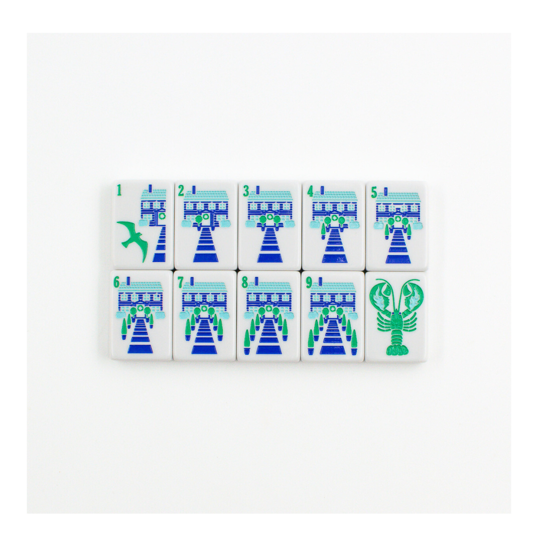 My Fair Mahjong Giftware (PRE-ORDER) THE NEW ENGLAND SERIES | Mahjong with Nautical Flair