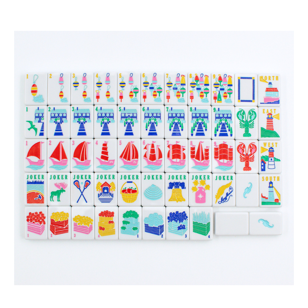 My Fair Mahjong Giftware (PRE-ORDER) THE NEW ENGLAND SERIES | Mahjong with Nautical Flair