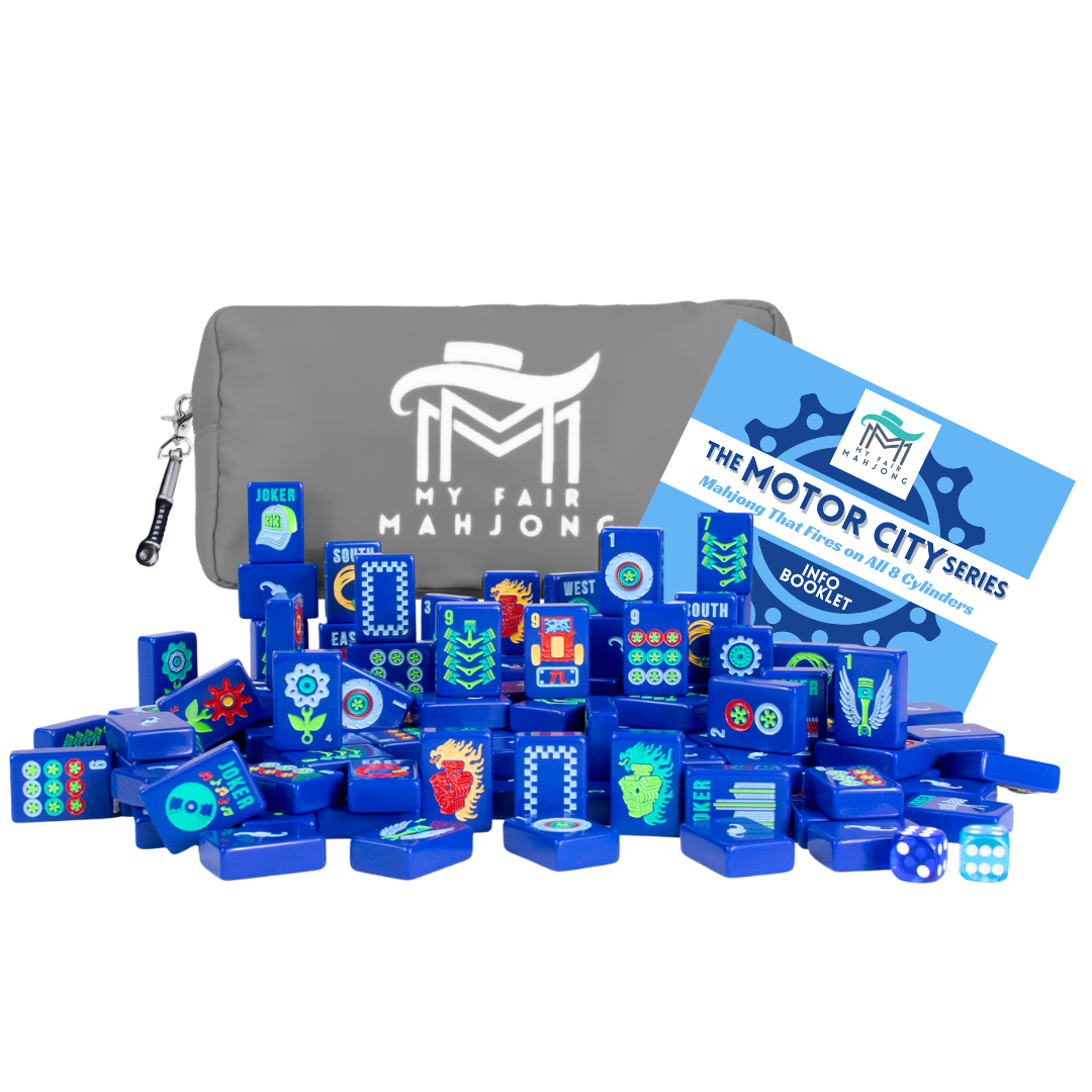 My Fair Mahjong Giftware THE MOTOR CITY SERIES  |  Mahjong that Fires on all Cylinders