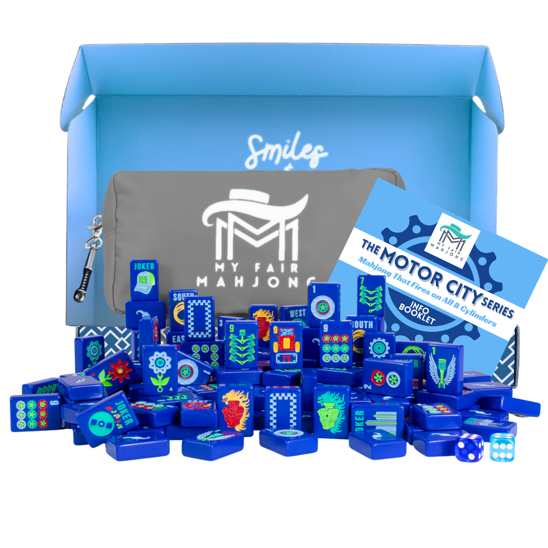 My Fair Mahjong Giftware THE MOTOR CITY SERIES  |  Mahjong that Fires on all Cylinders