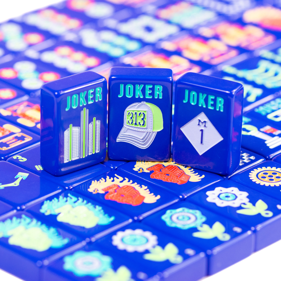 My Fair Mahjong Giftware THE MOTOR CITY SERIES  |  Mahjong that Fires on all Cylinders