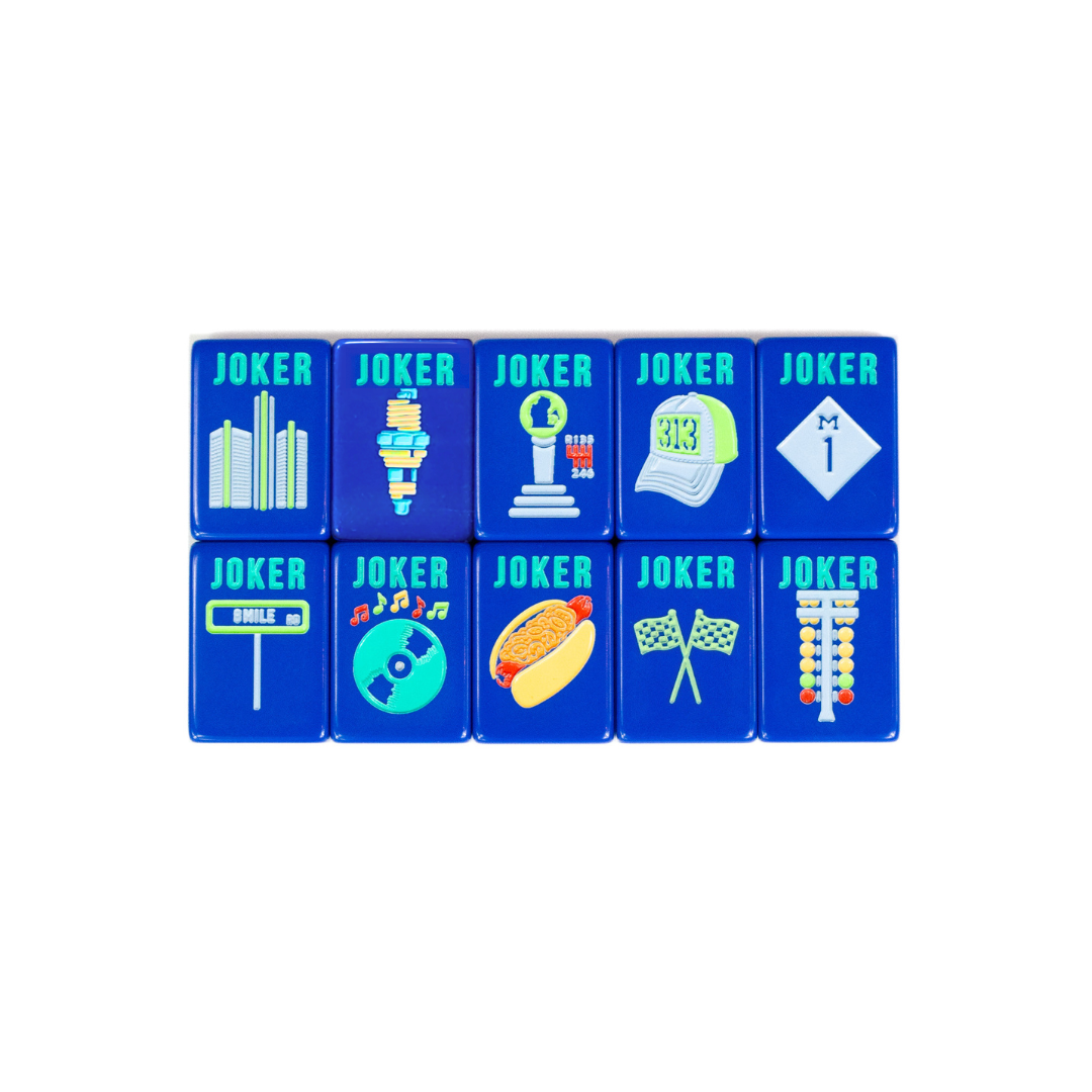 My Fair Mahjong Giftware THE MOTOR CITY SERIES  |  Mahjong that Fires on all Cylinders