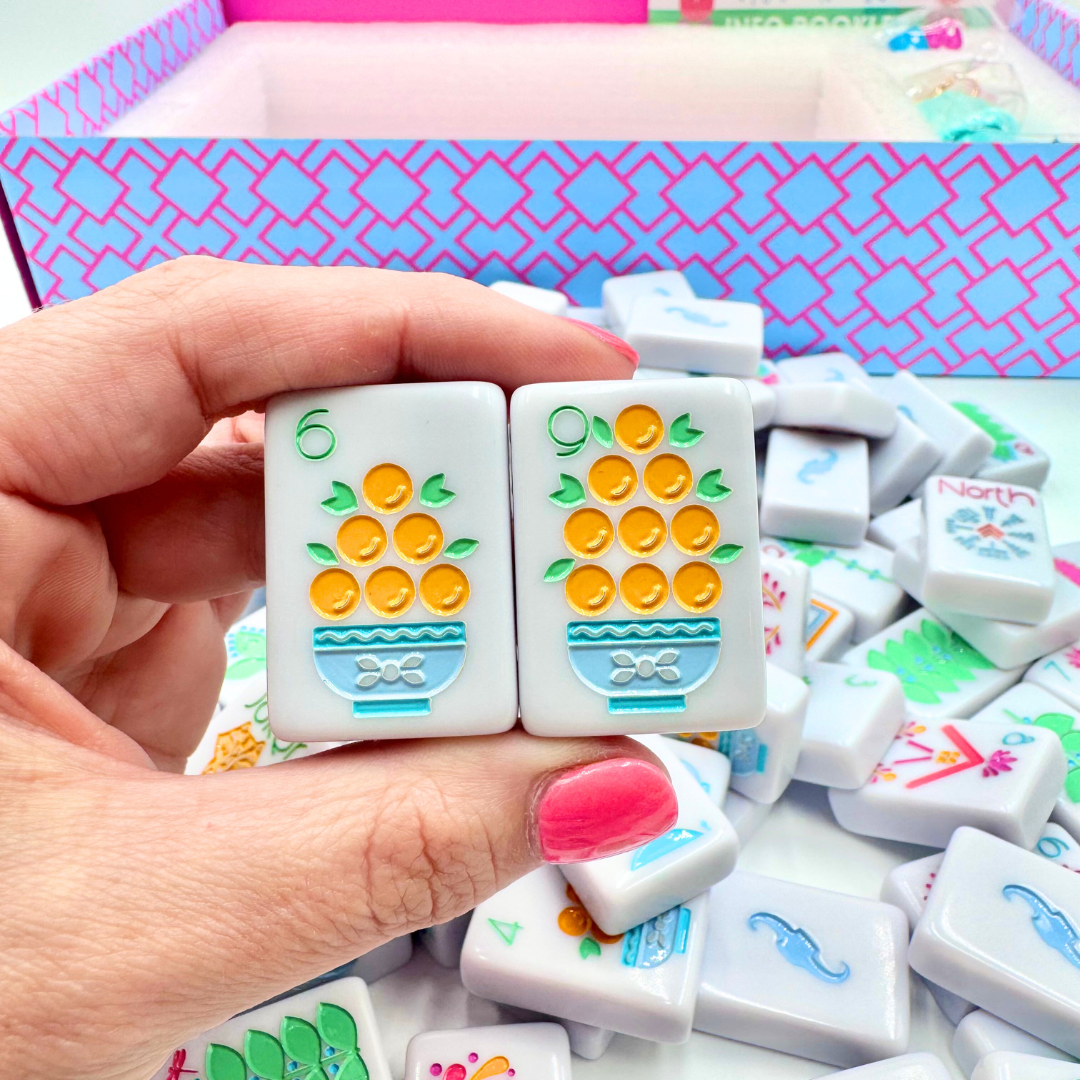 My Fair Mahjong Giftware THE SCANDINAVIAN FOLK ART SERIES Mahjong with Nordic Style