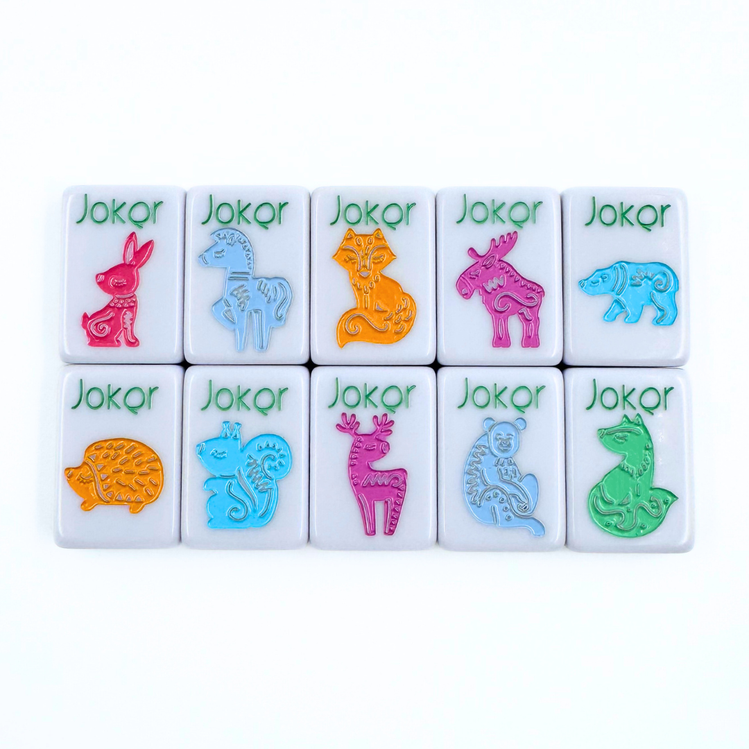 My Fair Mahjong Giftware THE SCANDINAVIAN FOLK ART SERIES Mahjong with Nordic Style
