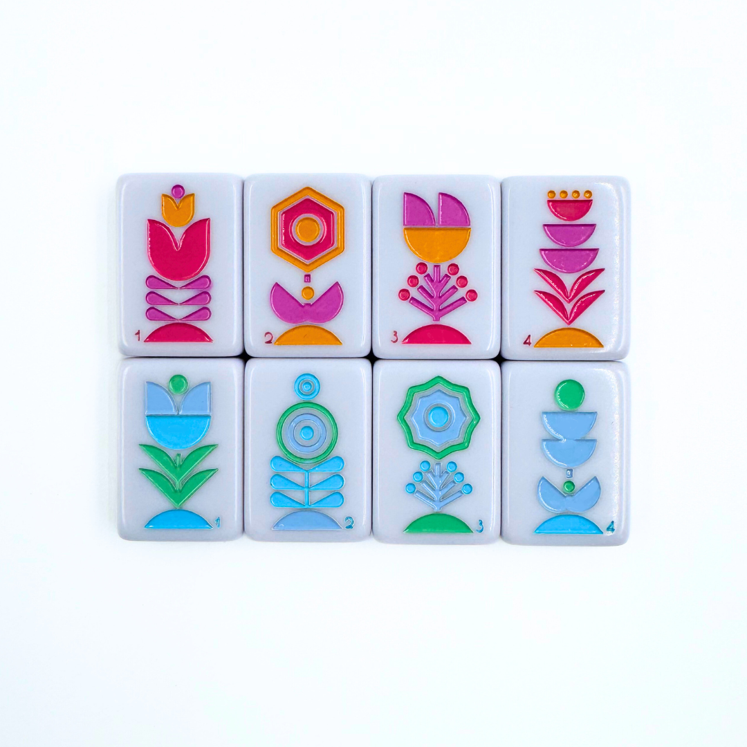 My Fair Mahjong Giftware THE SCANDINAVIAN FOLK ART SERIES Mahjong with Nordic Style