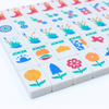 My Fair Mahjong Giftware THE TEXAS SERIES Mahjong with Lone Star Flair Mesquite White Tile