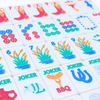 My Fair Mahjong Giftware THE TEXAS SERIES Mahjong with Lone Star Flair Mesquite White Tile