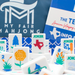 My Fair Mahjong Giftware THE TEXAS SERIES Mahjong with Lone Star Flair Mesquite White Tile
