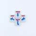 My Fair Mahjong Giftware THE TEXAS SERIES Mahjong with Lone Star Flair Mesquite White Tile