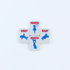 My Fair Mahjong Giftware THE TEXAS SERIES Mahjong with Lone Star Flair Mesquite White Tile