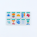 My Fair Mahjong Giftware THE TEXAS SERIES Mahjong with Lone Star Flair Mesquite White Tile