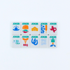 My Fair Mahjong Giftware THE TEXAS SERIES Mahjong with Lone Star Flair Mesquite White Tile
