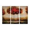 Danny's Fine Porcelain 16x36"oil Painting S/3 - Arbor