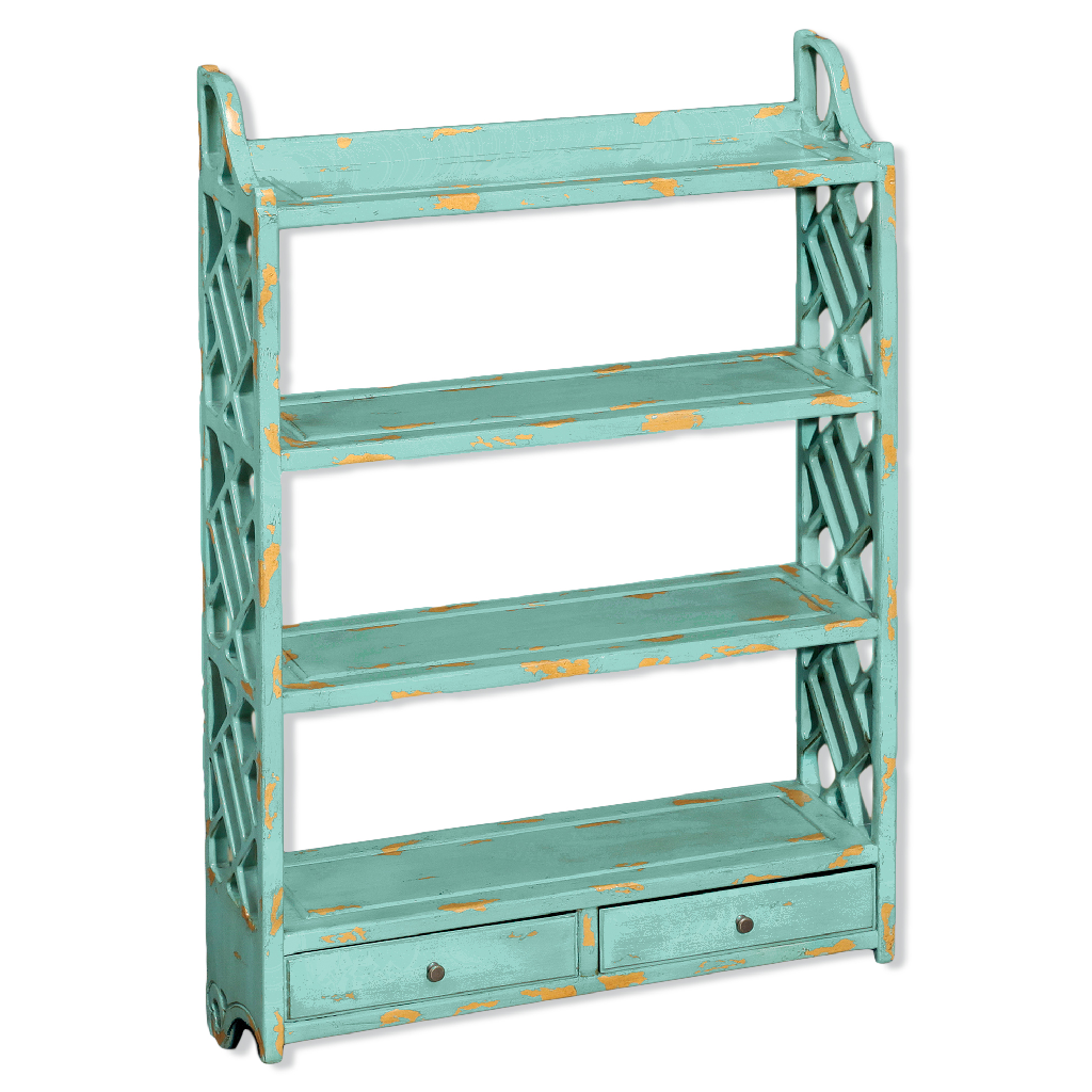 Danny's Fine Porcelain Hanging Shelf - Dewdrop
