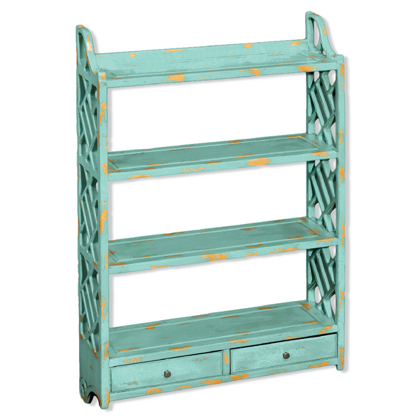 Danny's Fine Porcelain Hanging Shelf - Dewdrop