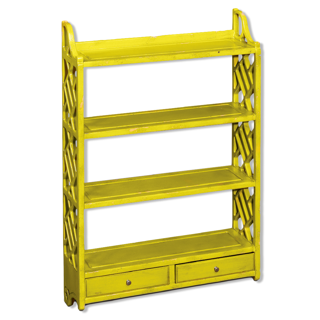 Danny's Fine Porcelain Hanging Shelf - Buttercup