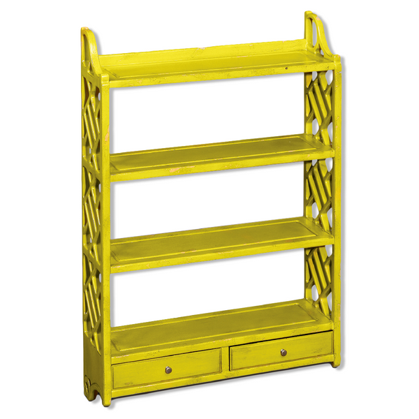 Danny's Fine Porcelain Hanging Shelf - Buttercup