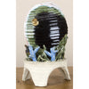 Danny's Fine Porcelain Clam & Fish Ceramic Art Piece