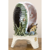 Danny's Fine Porcelain Clam & Fish Ceramic Art Piece