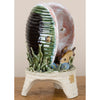 Danny's Fine Porcelain Clam & Fish Ceramic Art Piece