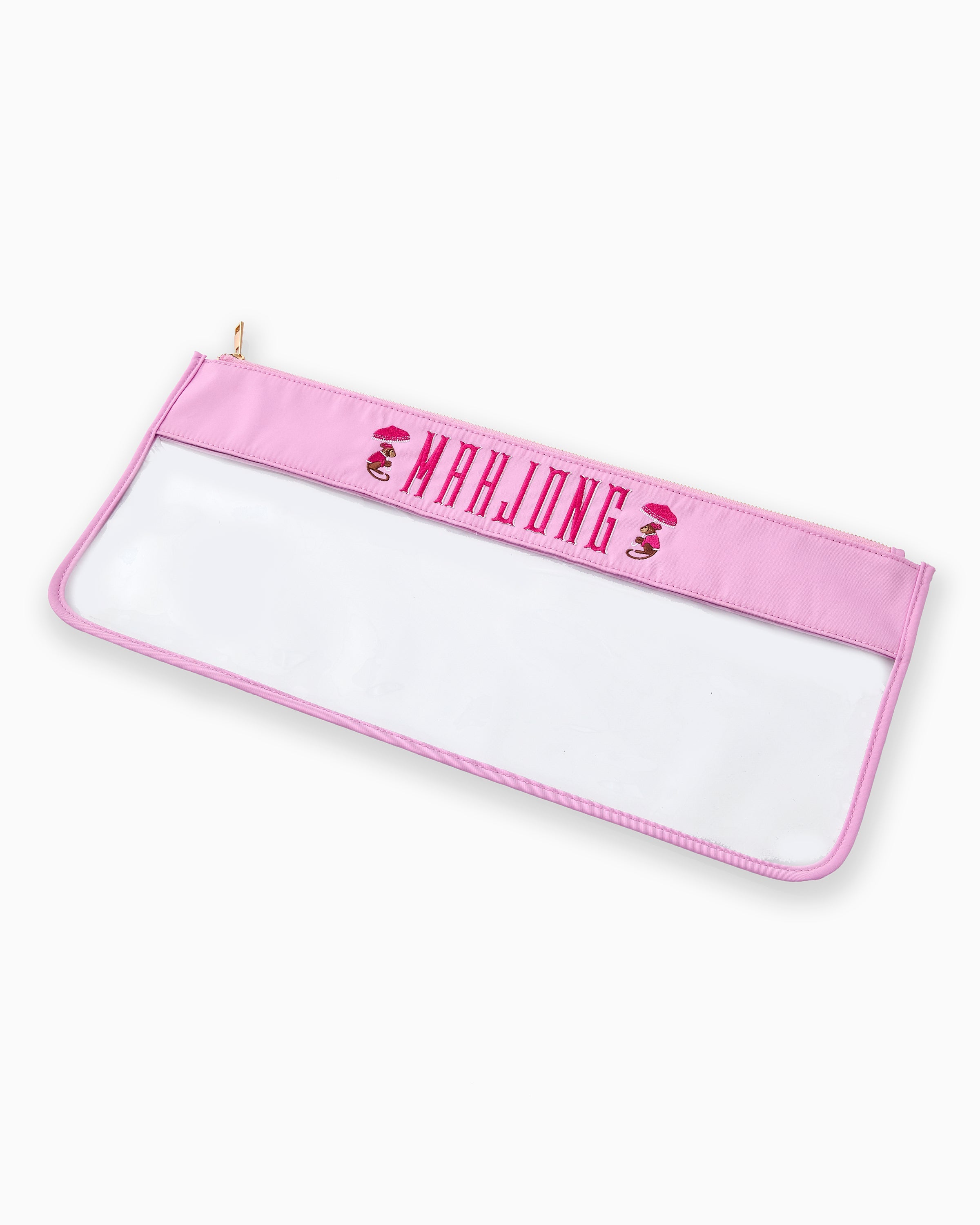 Oh My Mahjong Giftware Cotton Candy Monkey Mahjong Bag