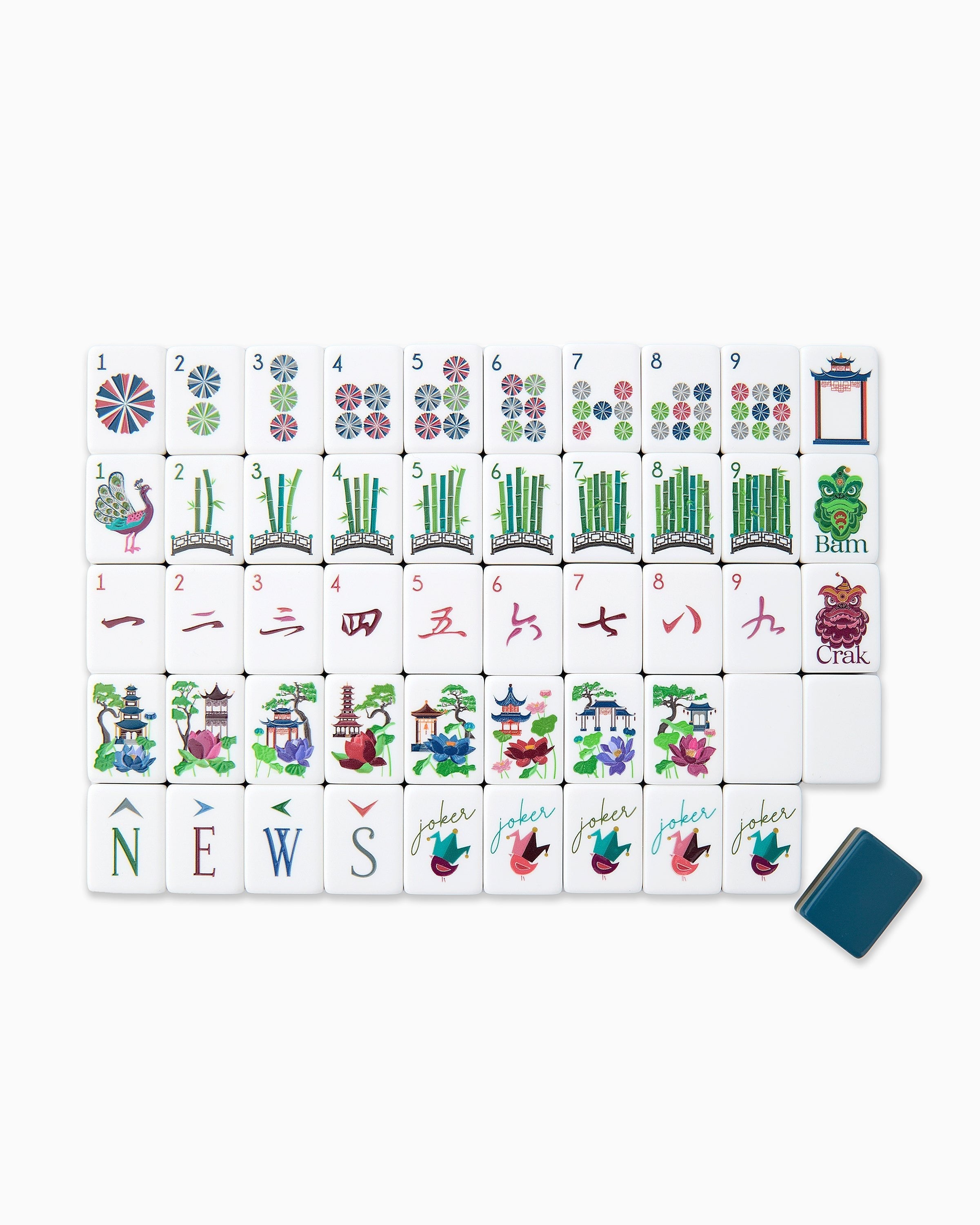 Oh My Mahjong Giftware Gatsby Tile Set - PreOrder