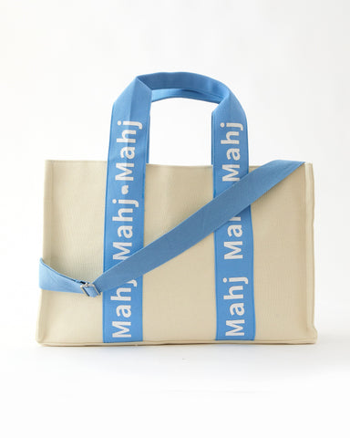 Oh My Mahjong Giftware Light Blue Mahj It All