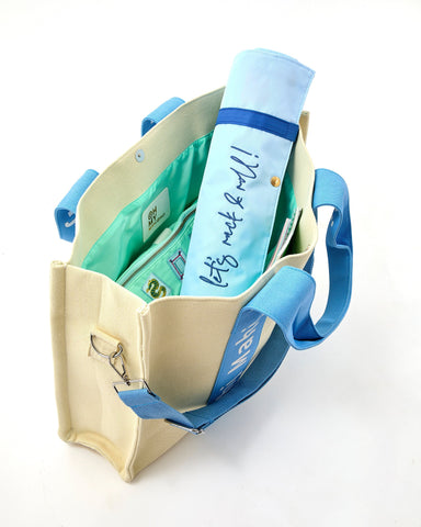 Oh My Mahjong Giftware Light Blue Mahj It All