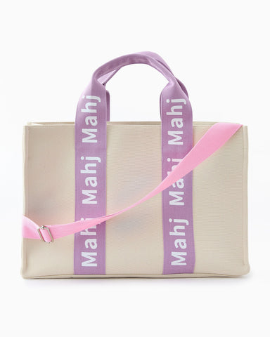 Oh My Mahjong Giftware Lilac Mahj It All Bag