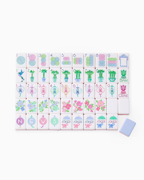 Oh My Mahjong Giftware Luminaire Tiles