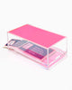Oh My Mahjong Giftware Mahjong Acrylic Box - Neon Pink Lid