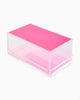 Oh My Mahjong Giftware Mahjong Acrylic Box - Neon Pink Lid