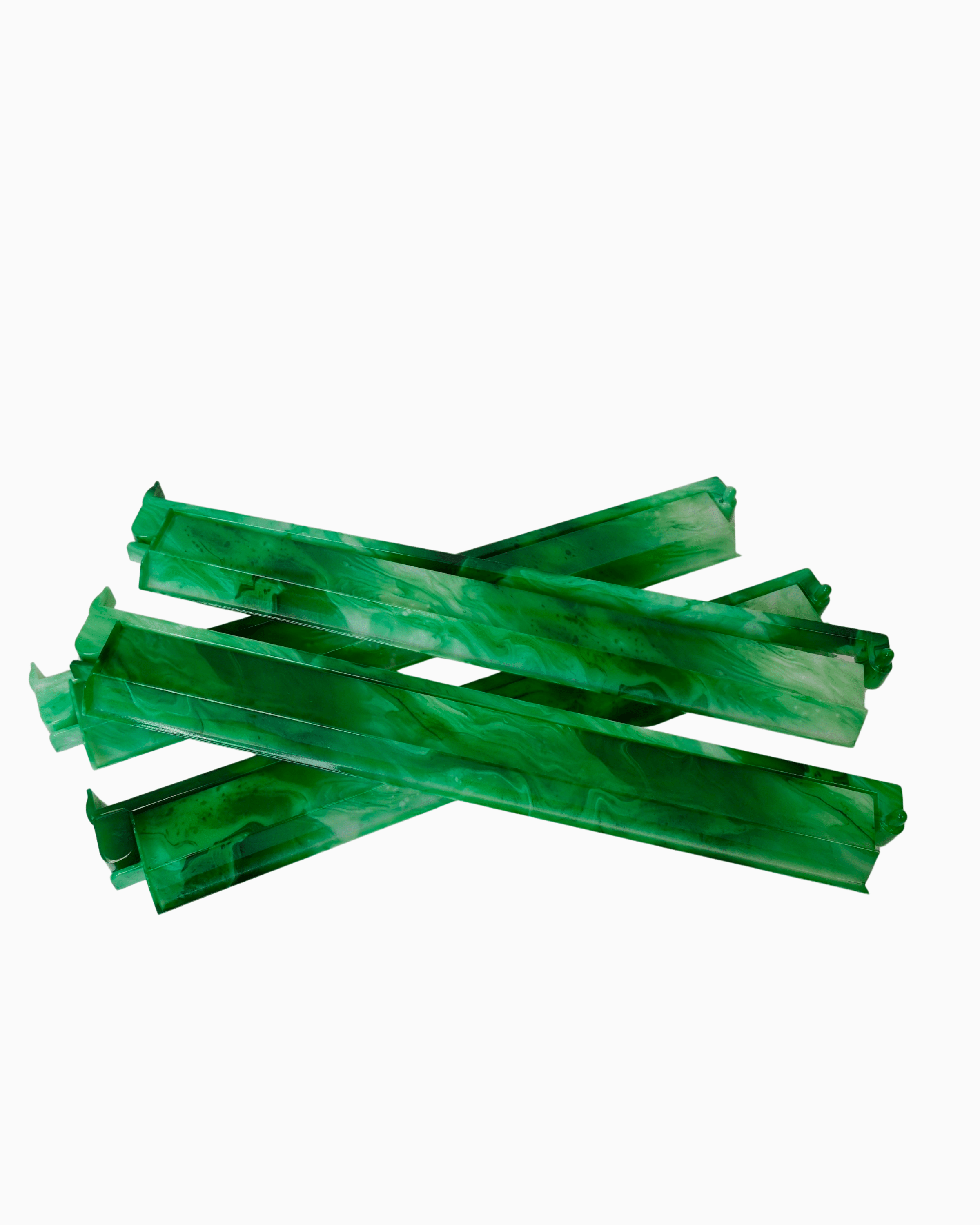 Oh My Mahjong Giftware Oh My Mahjong Agate Rack and Pusher Set