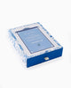Oh My Mahjong Giftware Oh My Mahjong Amazon Blue Instructional Mahjong Tablecloth