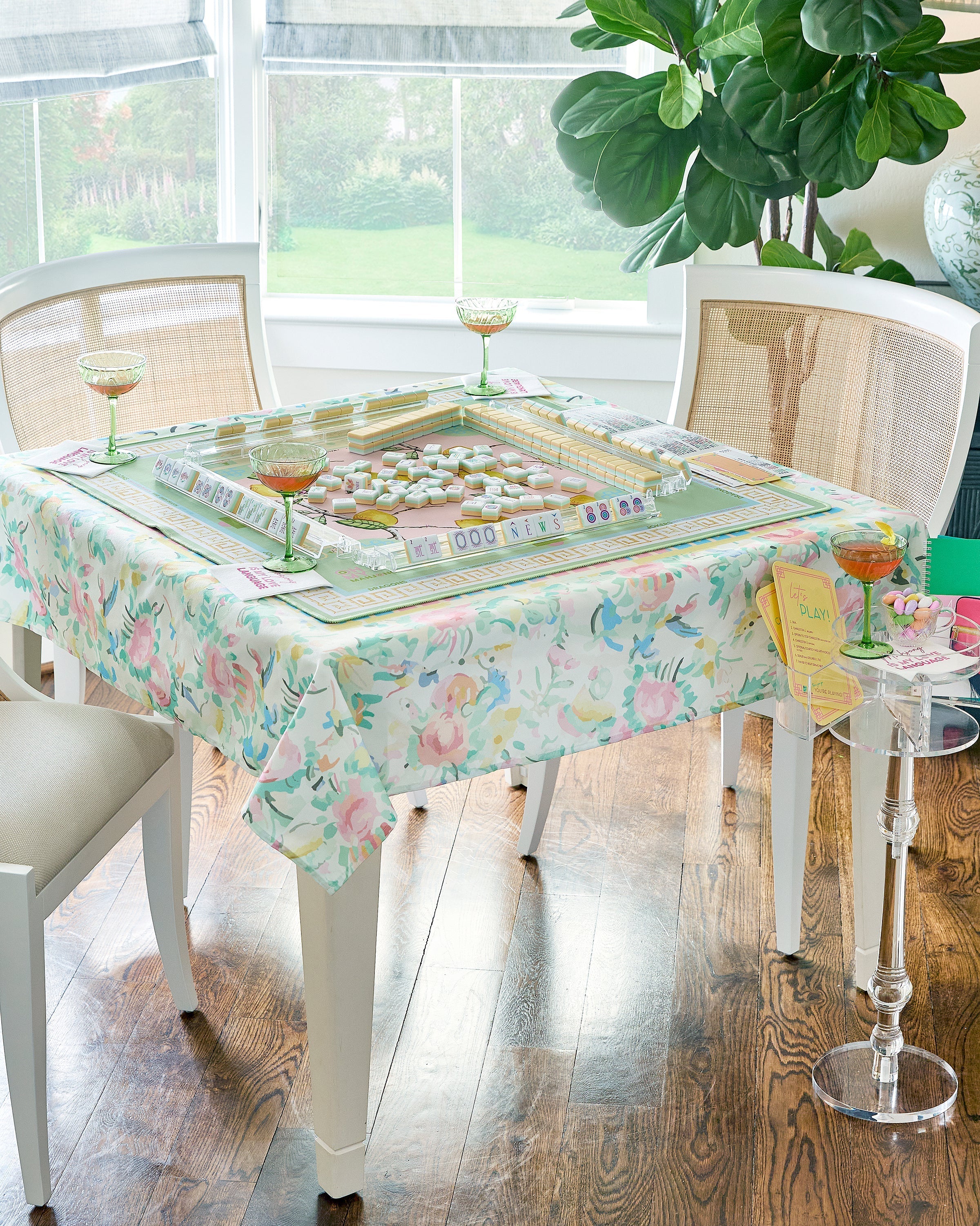 Oh My Mahjong Giftware Oh My Mahjong Aristocrat Tablecloth