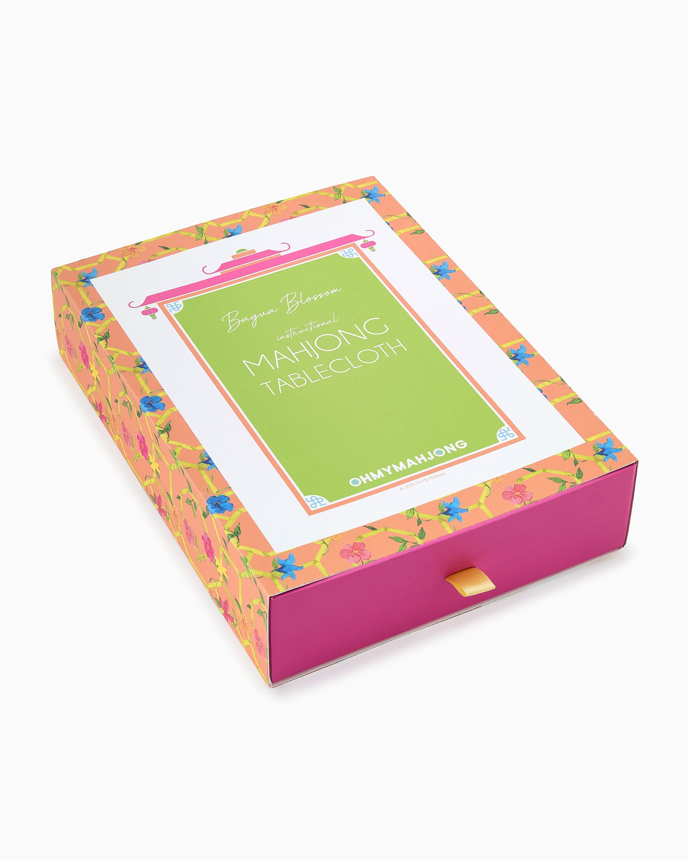 Oh My Mahjong Giftware Oh My Mahjong Bagua Blossom Tablecloth