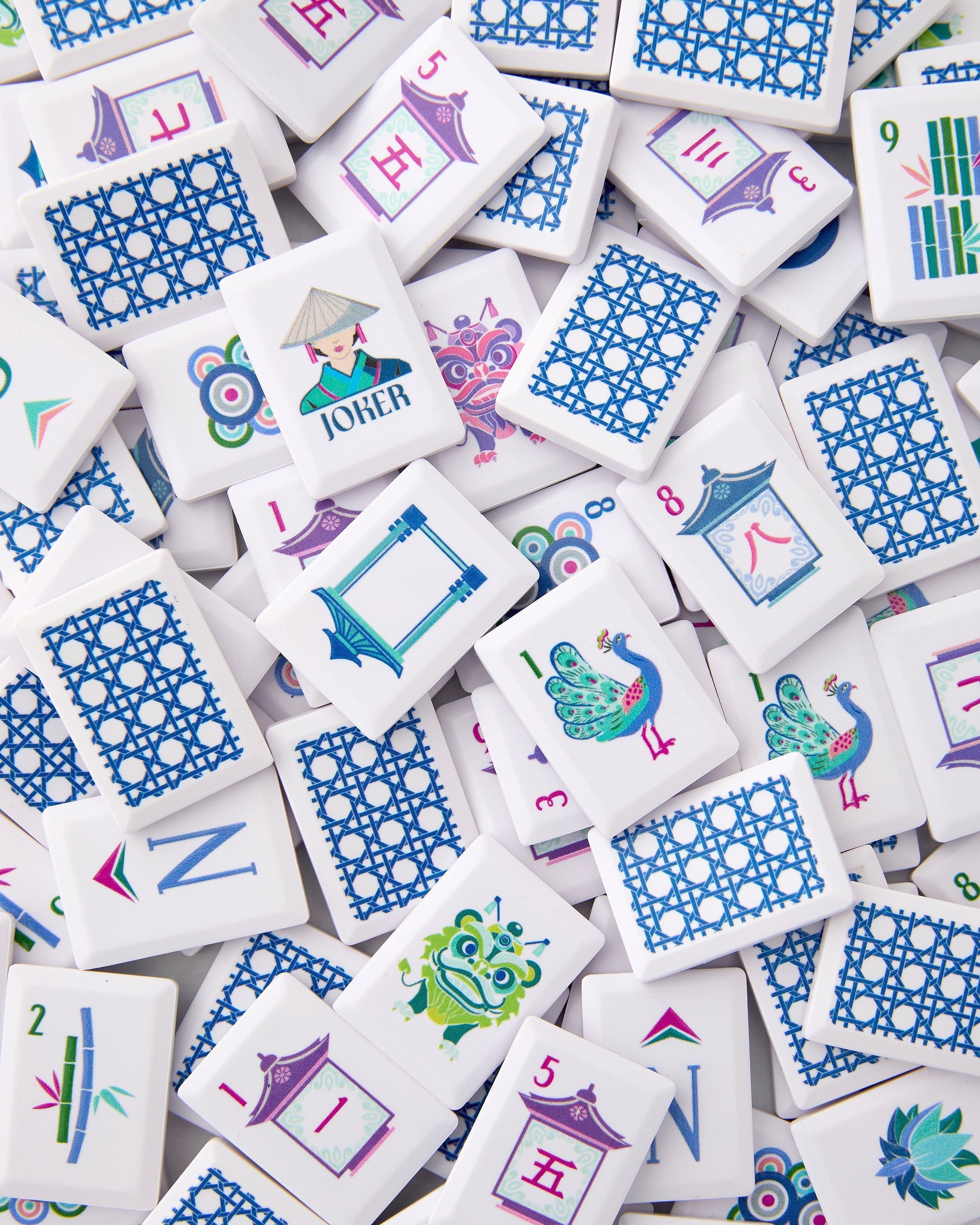 Oh My Mahjong Giftware Oh My Mahjong Cadet Debutante Tile Set