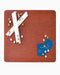 Oh My Mahjong Giftware Oh My Mahjong Cognac Mat
